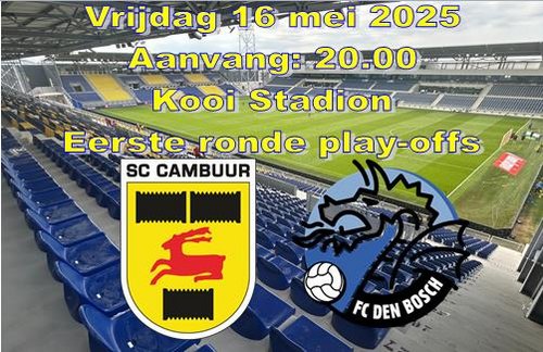 cambuur - den bosch